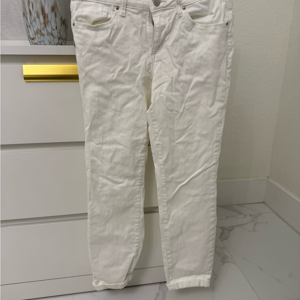 Jessica Simpson Women's Cream Straight Leg Jeans
